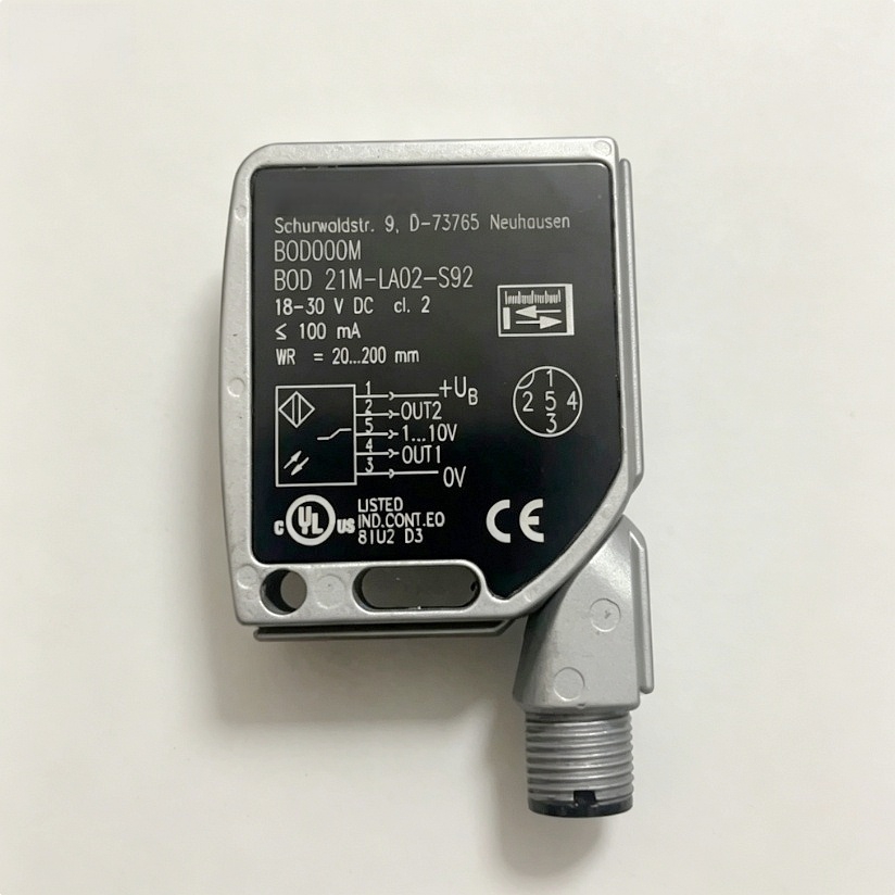 Industrial Laser Displacement Sensor - BOD000R BOD 21M-LB02-S92 High-precision Laser Displacement
