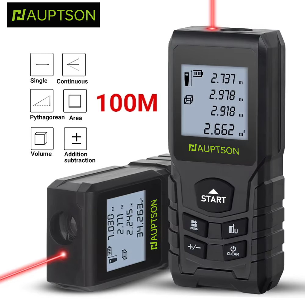 Industrial Laser Rangefinder - HAUPTSON 70/100M Laser Rangefinder Distance Meter
