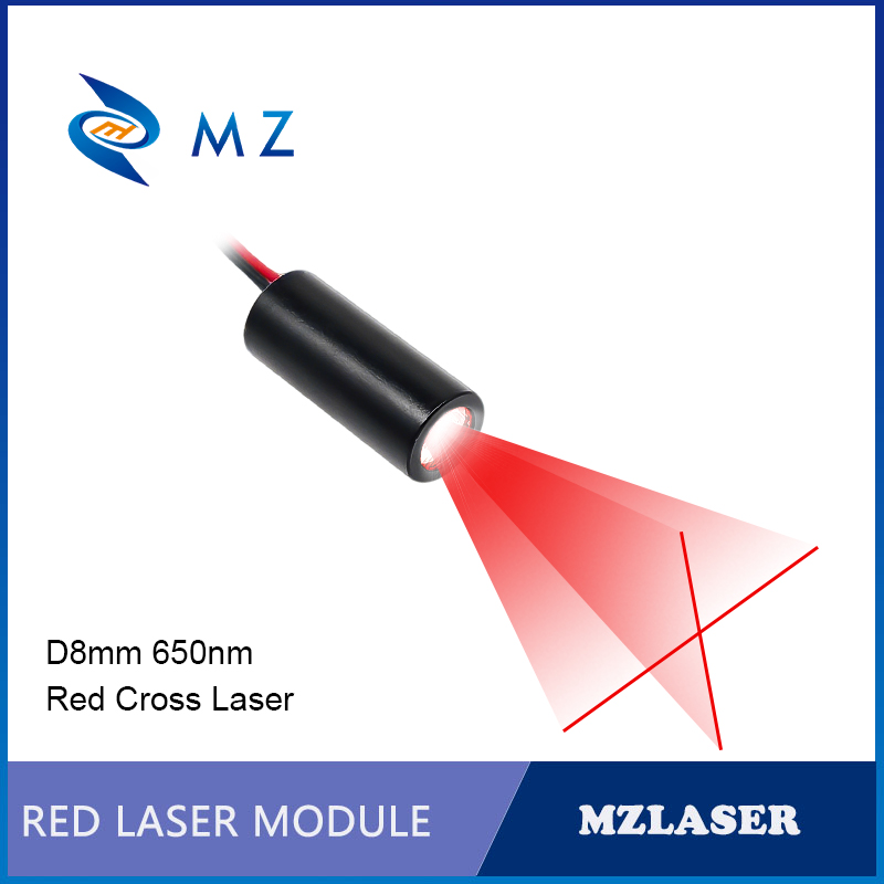 Industrial Laser Measurement - Compact Red Cross Laser Diode Module