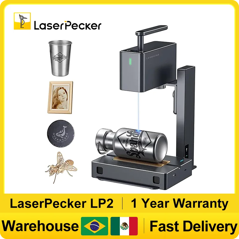 Industrial Laser Equipment - 60W LASERPECK 2 Khắc Hàng Mới