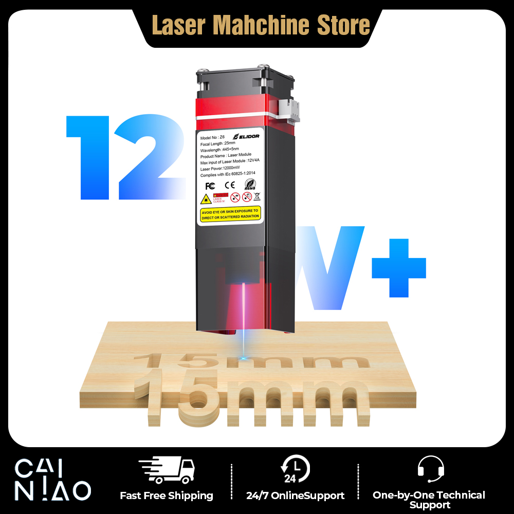 Industrial Laser Equipment - ELIDOR Z6 6W/12W Laser Module Upgrade