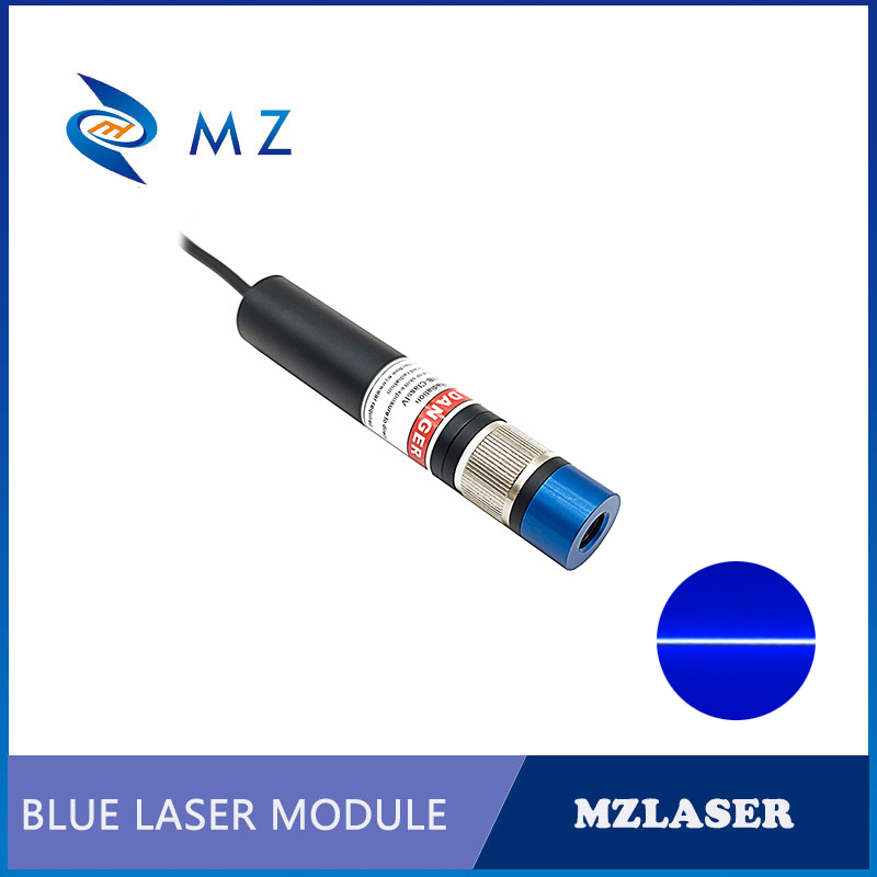 Industrial Blue Laser - Powell Lens Blue Line Laser Diode