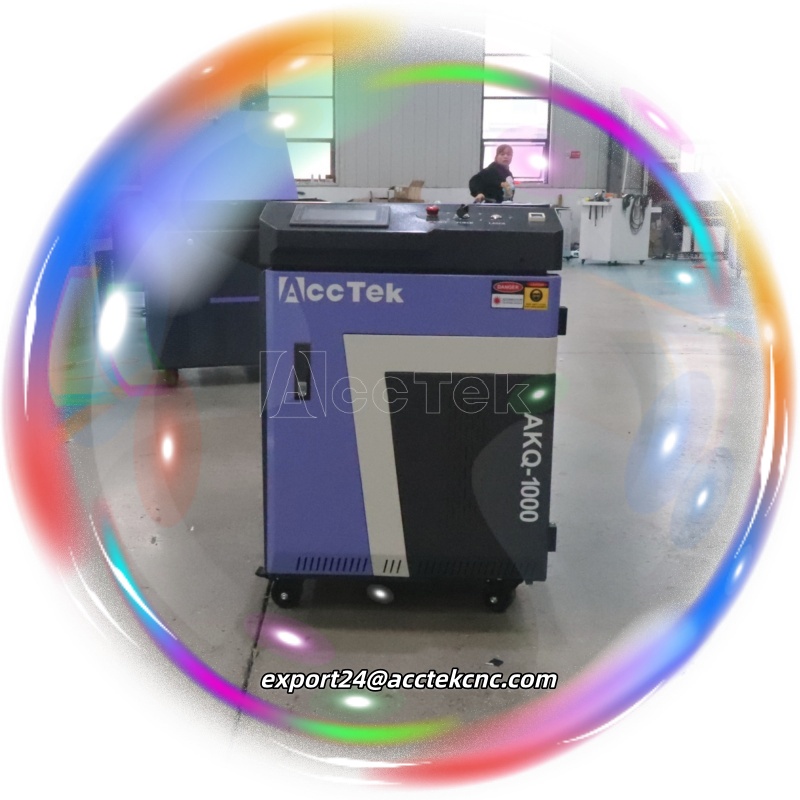 Industrial Laser Rust Remover - Powerful 1000w Pulsed Laser Cleaning Machine