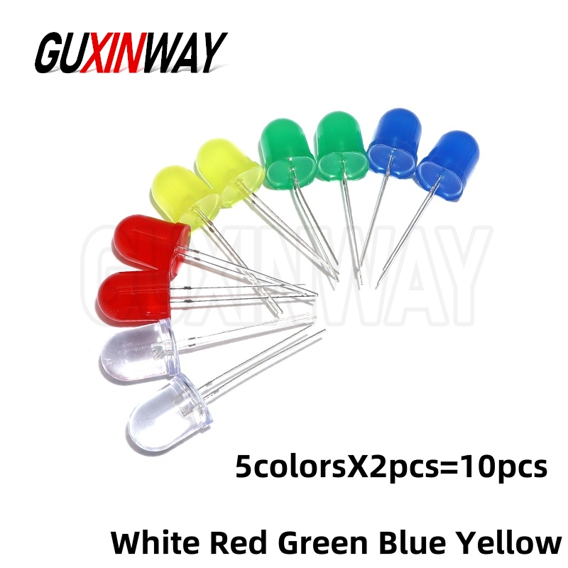 Industrial Blue Laser - 10mm Led Diodes Muticolor Lights White