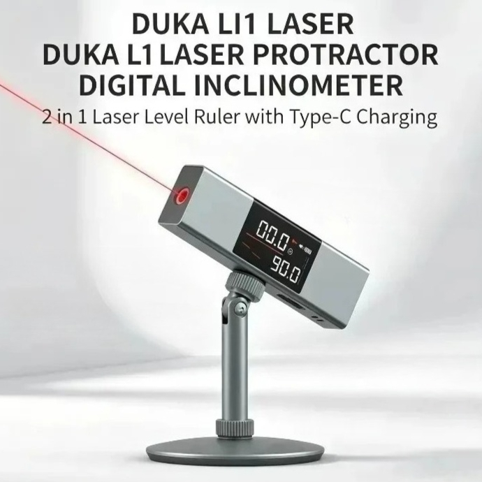 Industrial Laser Alignment - DUKA LI1 Laser Protractor Digital Inclinometer