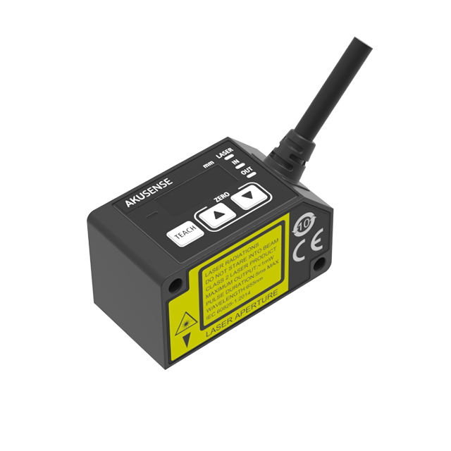 Industrial Laser Displacement Sensor - Akusense High Precision Laser Measurement Displacement