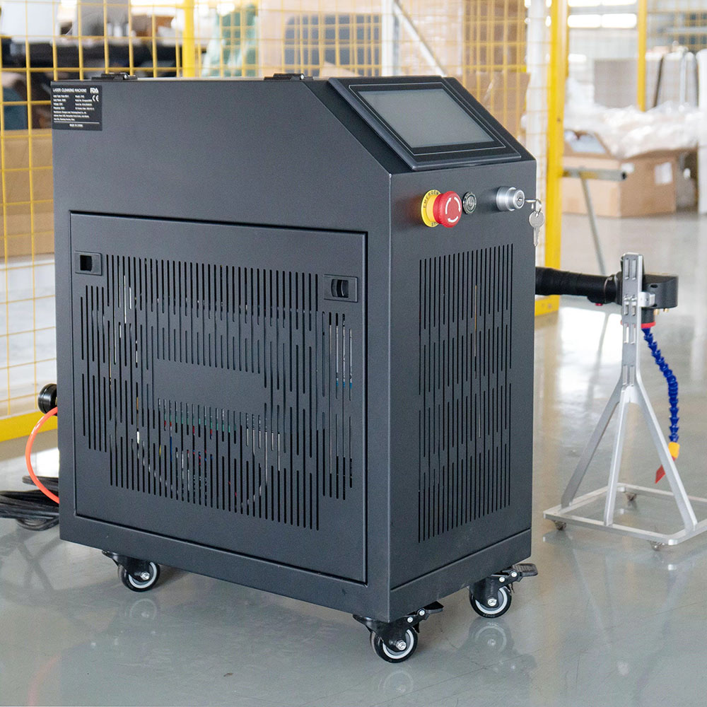 Industrial Laser Rust Remover - Pulsed Laser Cleaning Machine for Industrial