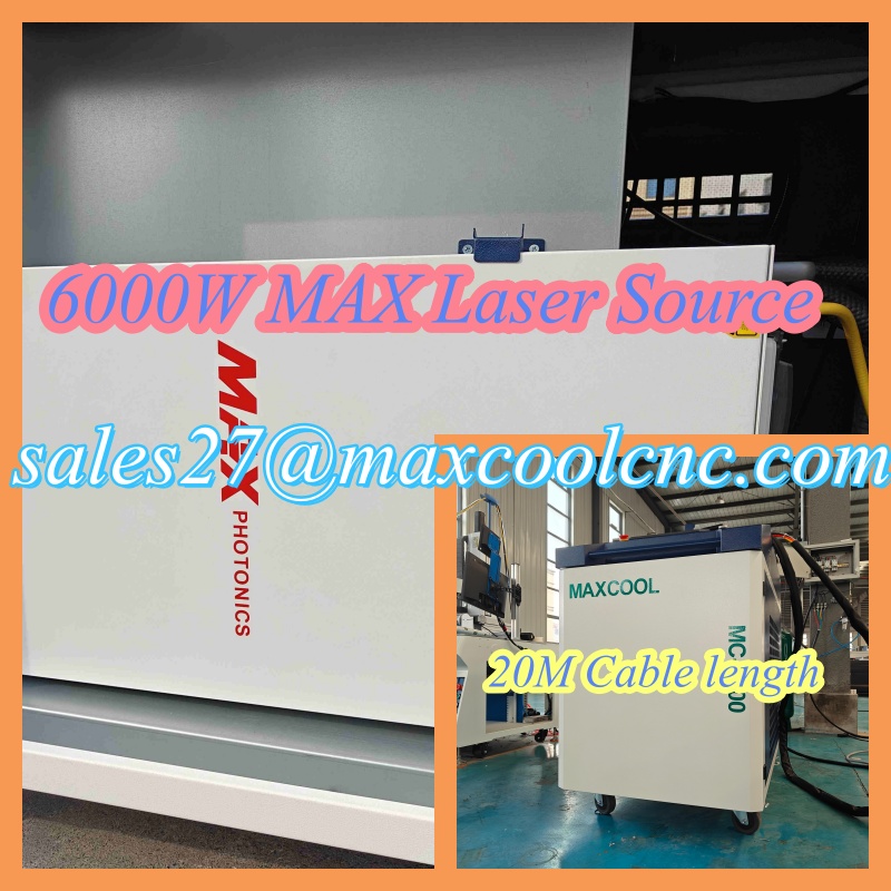 Industrial Laser Rust Remover - MAXCOOL Industrial Fiber Laser Cleaner 6000W