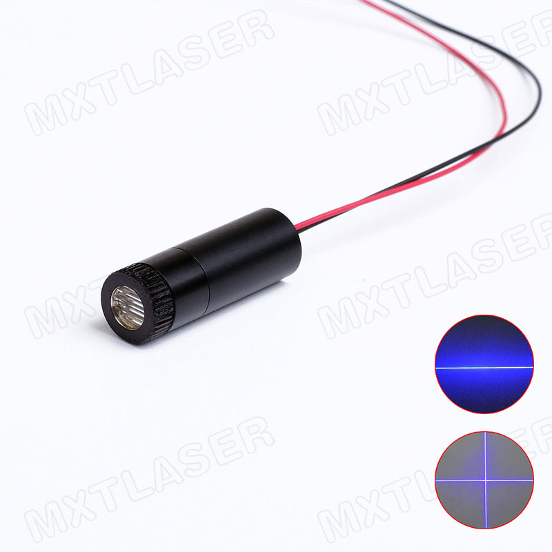 Industrial Blue Laser - D12x45mm Focusable 405nm 1mW--100mW Violet Blue