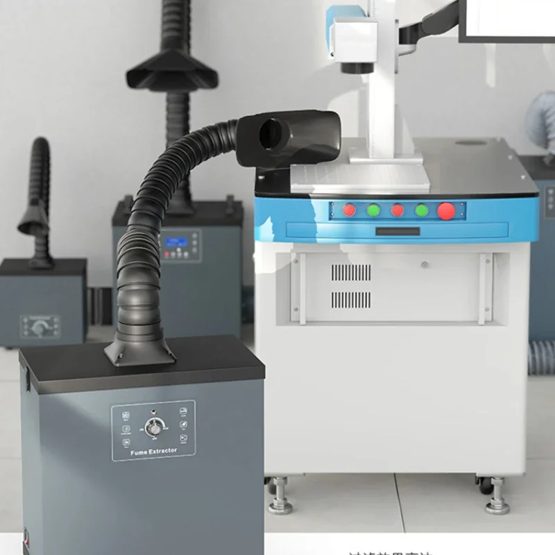 Industrial Laser Solder Iron - Industrial smoke purifier, small soldering iron
