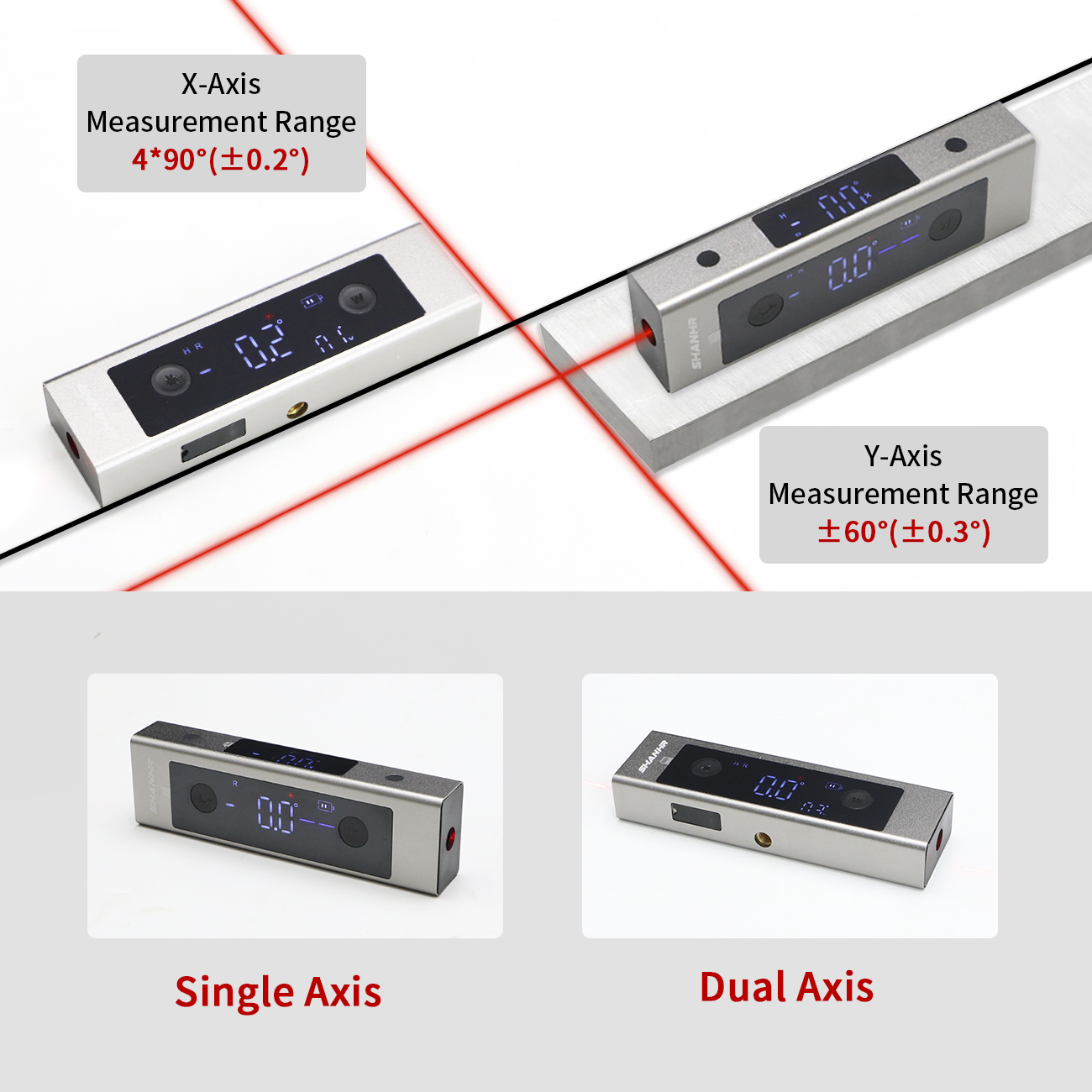 SHANHR 2 In 1 Laser Level Rule - đánh giá và giá Industrial Laser Alignment