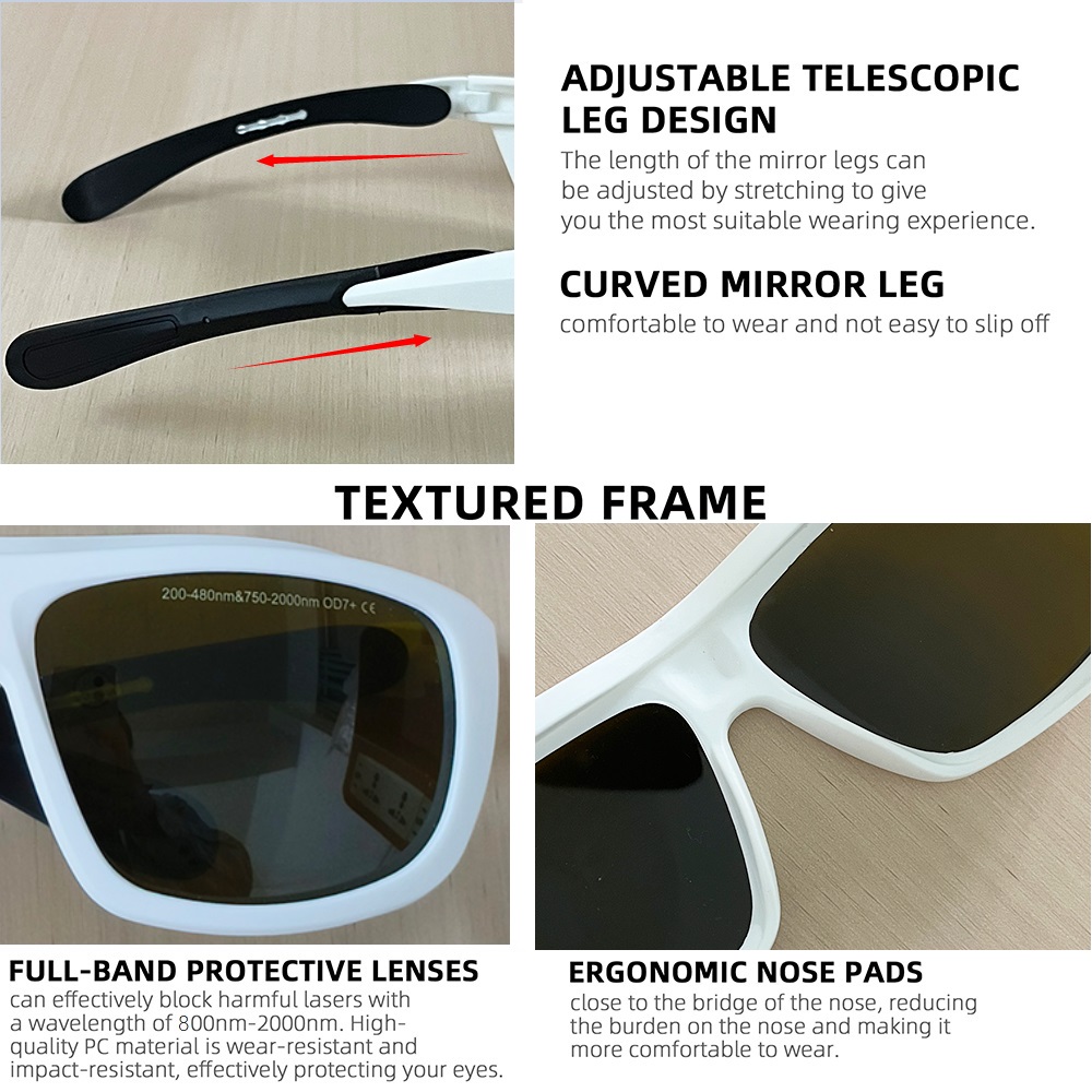 OD7 Laser Safety Glasses Goggl - đánh giá và giá Industrial Laser Operator