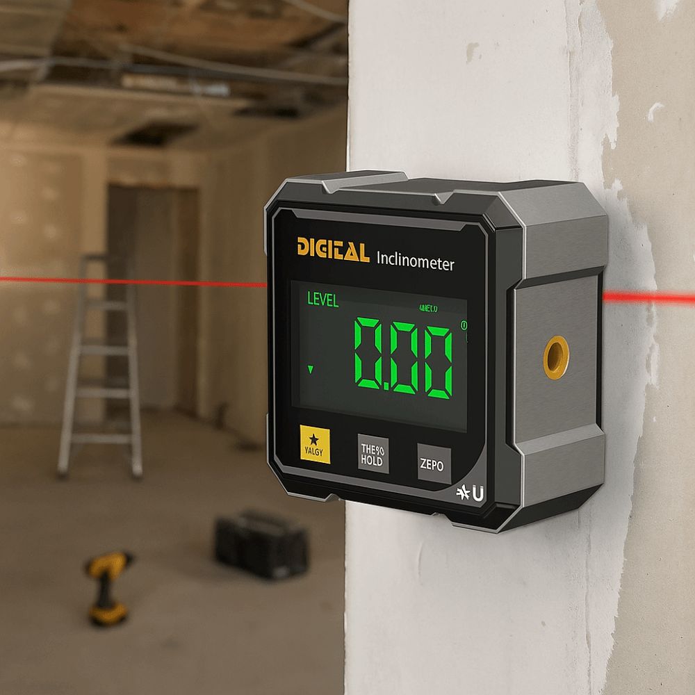 Four Sided Display Angle Gauge - đánh giá và giá Industrial Laser Alignment