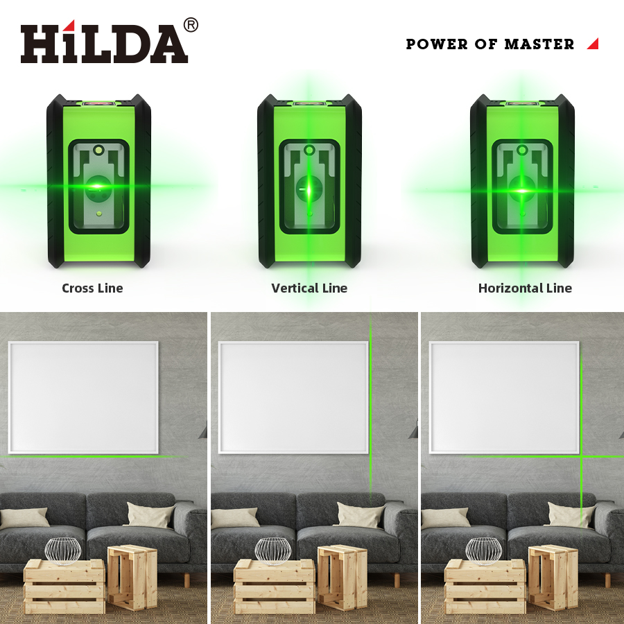 HILDA Laser Level Meter 2-Line - đánh giá và giá Industrial Laser Measurement