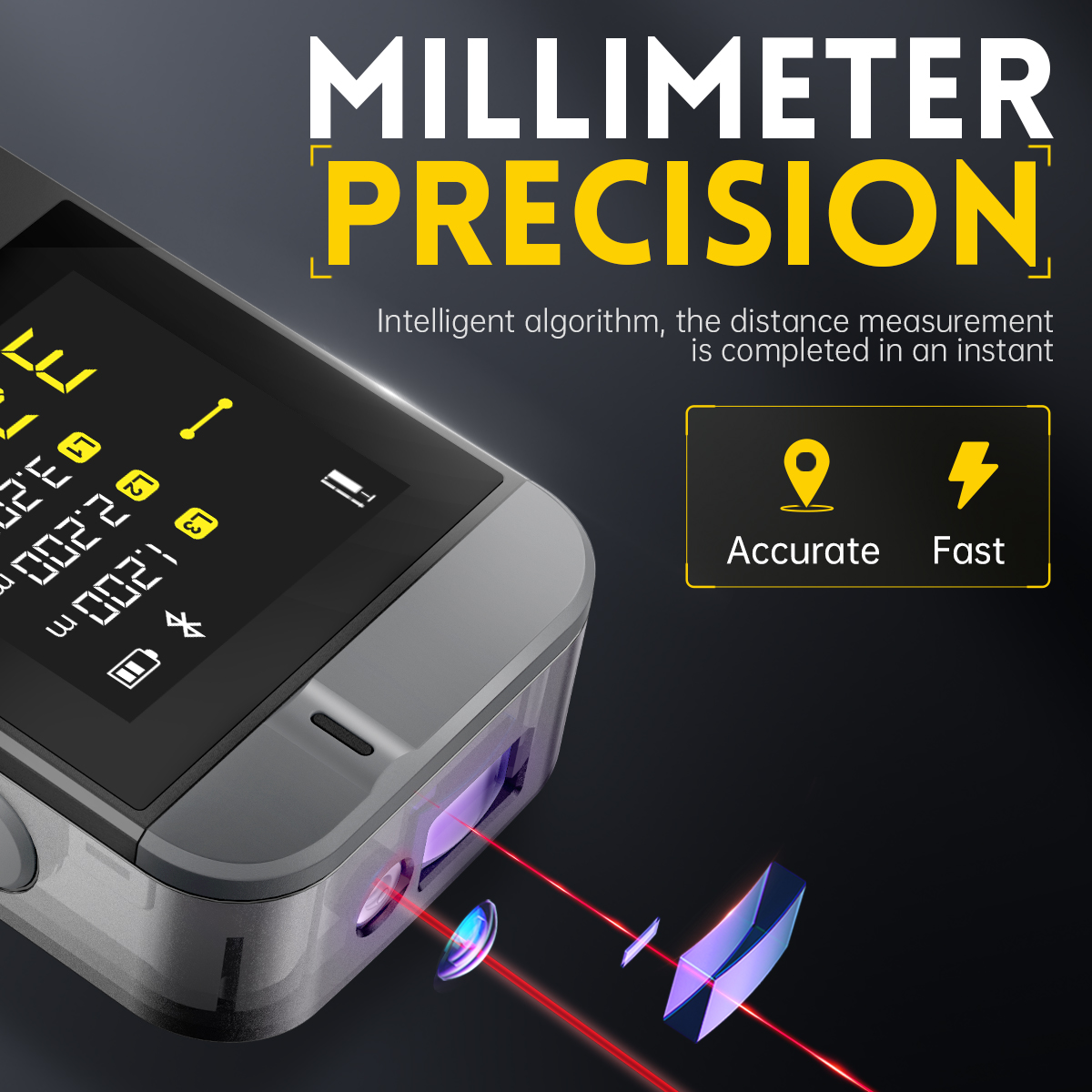 FNIRSI IR40 Digital Laser Tape - đánh giá và giá Industrial Laser Rangefinder