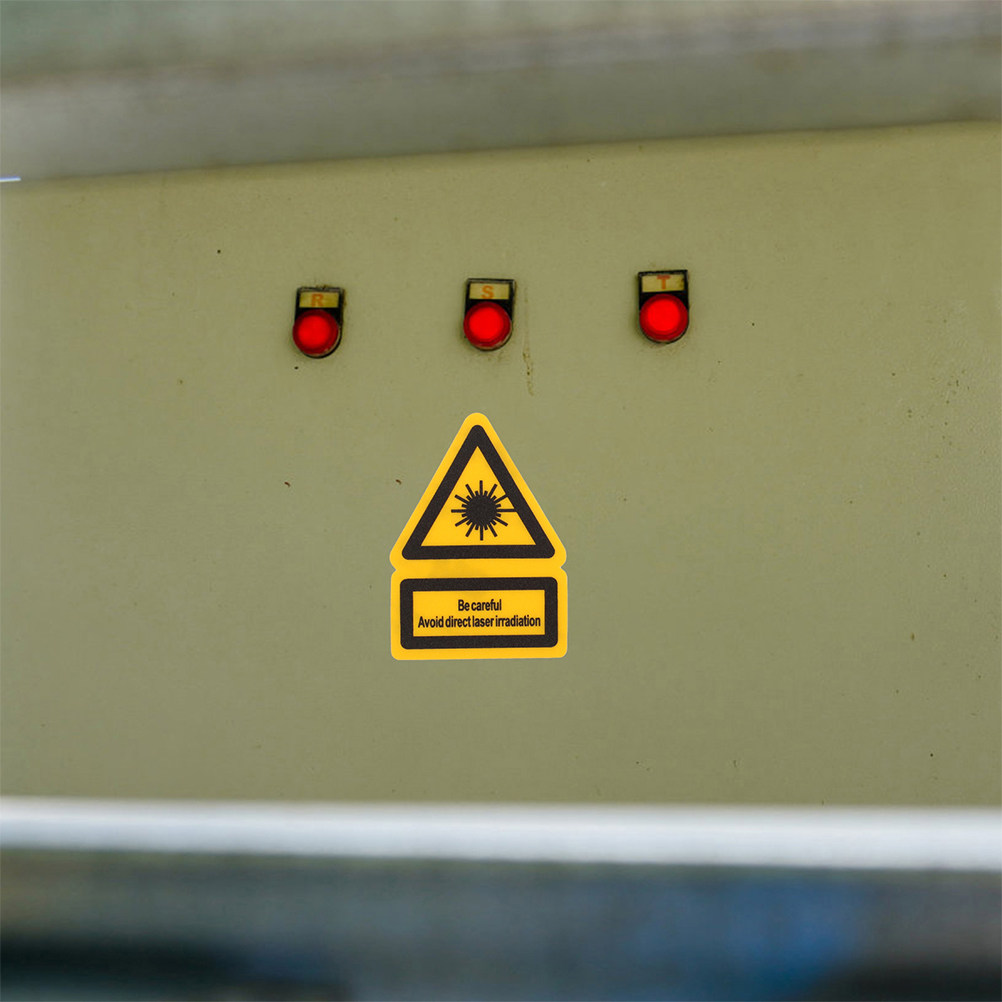 2Pcs Laser Warning Labels Stro - đánh giá và giá Industrial Laser