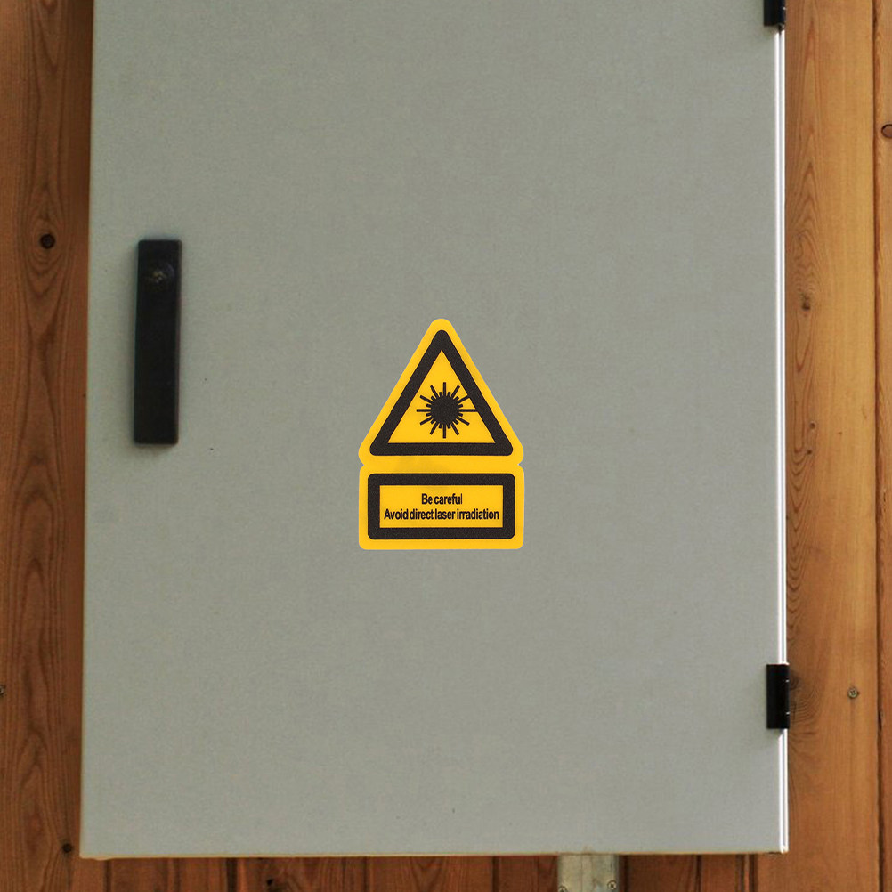 2Pcs Laser Warning Labels Stro - đánh giá và giá Industrial Laser