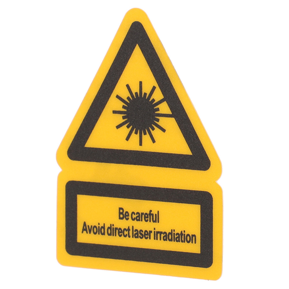 2Pcs Laser Warning Labels Stro - đánh giá và giá Industrial Laser