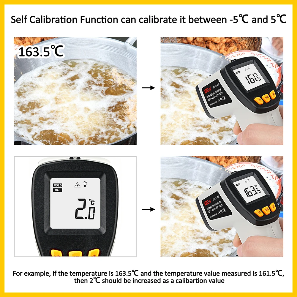 XRCLIF Infrared Thermometer No - đánh giá và giá Industrial Infrared Laser