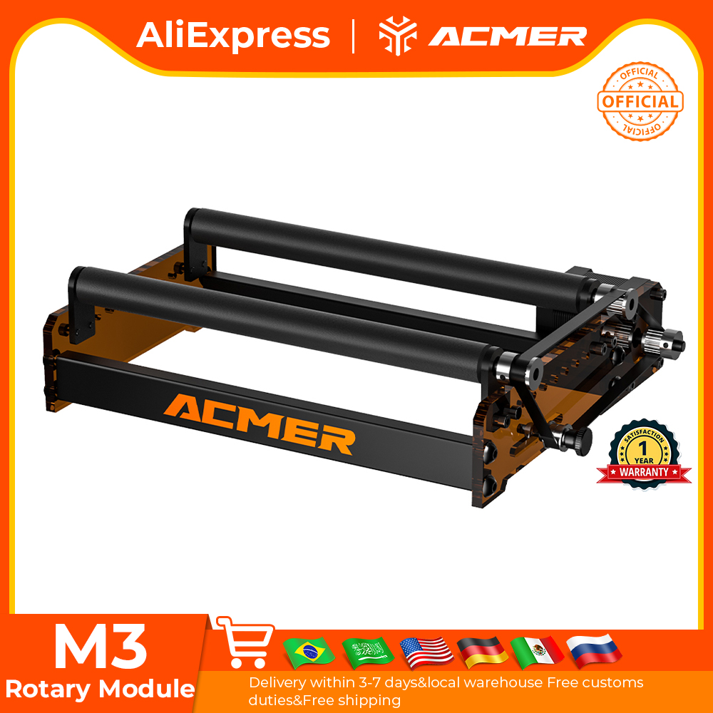 ACMER M3 Laser Rotary Roller 3 - đánh giá và giá Industrial Laser Equipment