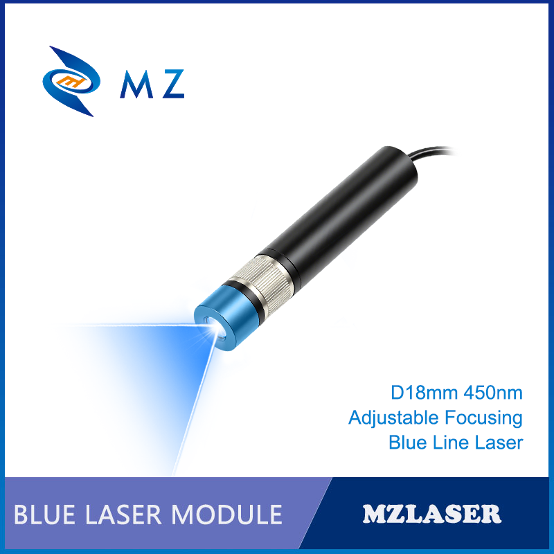 Adjustable Focusing Blue Line  - đánh giá và giá Industrial Blue Laser