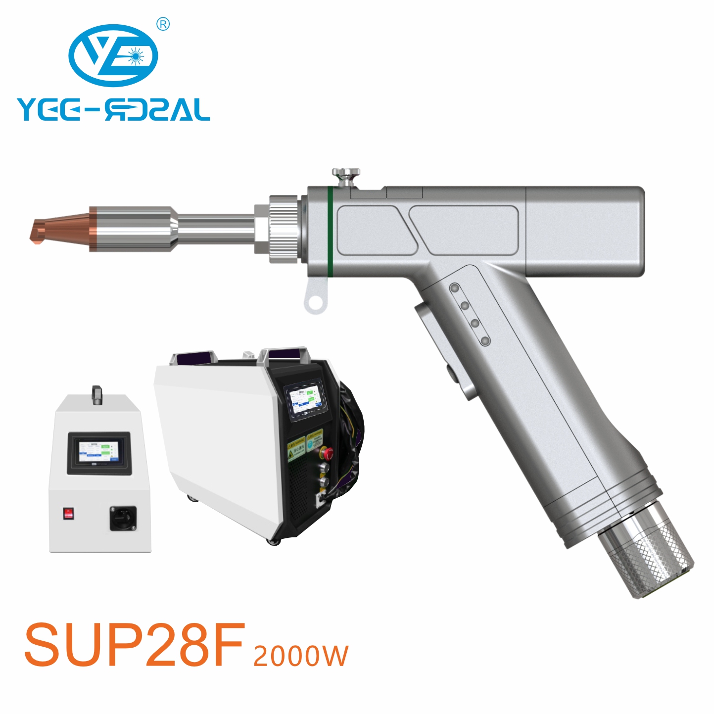 NEW 2000W SUP28T Handheld Lase - đánh giá và giá Industrial Laser Welding Gun