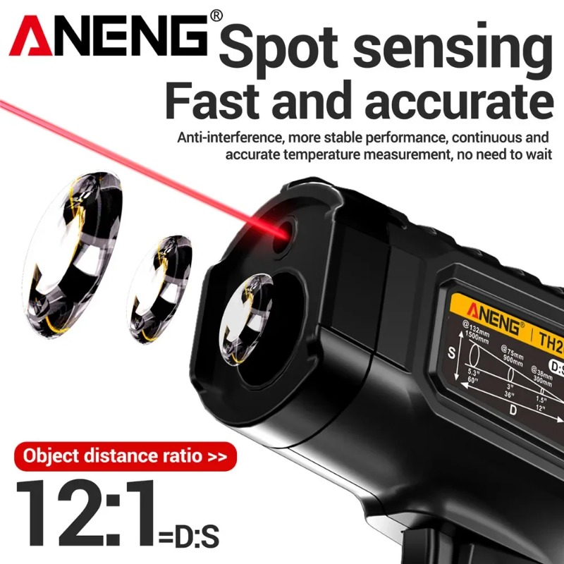 ANENG TH202 Industrial Handhel - đánh giá và giá Industrial Infrared Laser