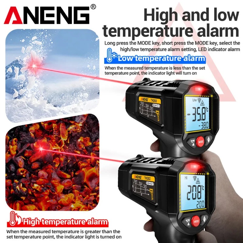 ANENG TH202 Industrial Handhel - đánh giá và giá Industrial Infrared Laser
