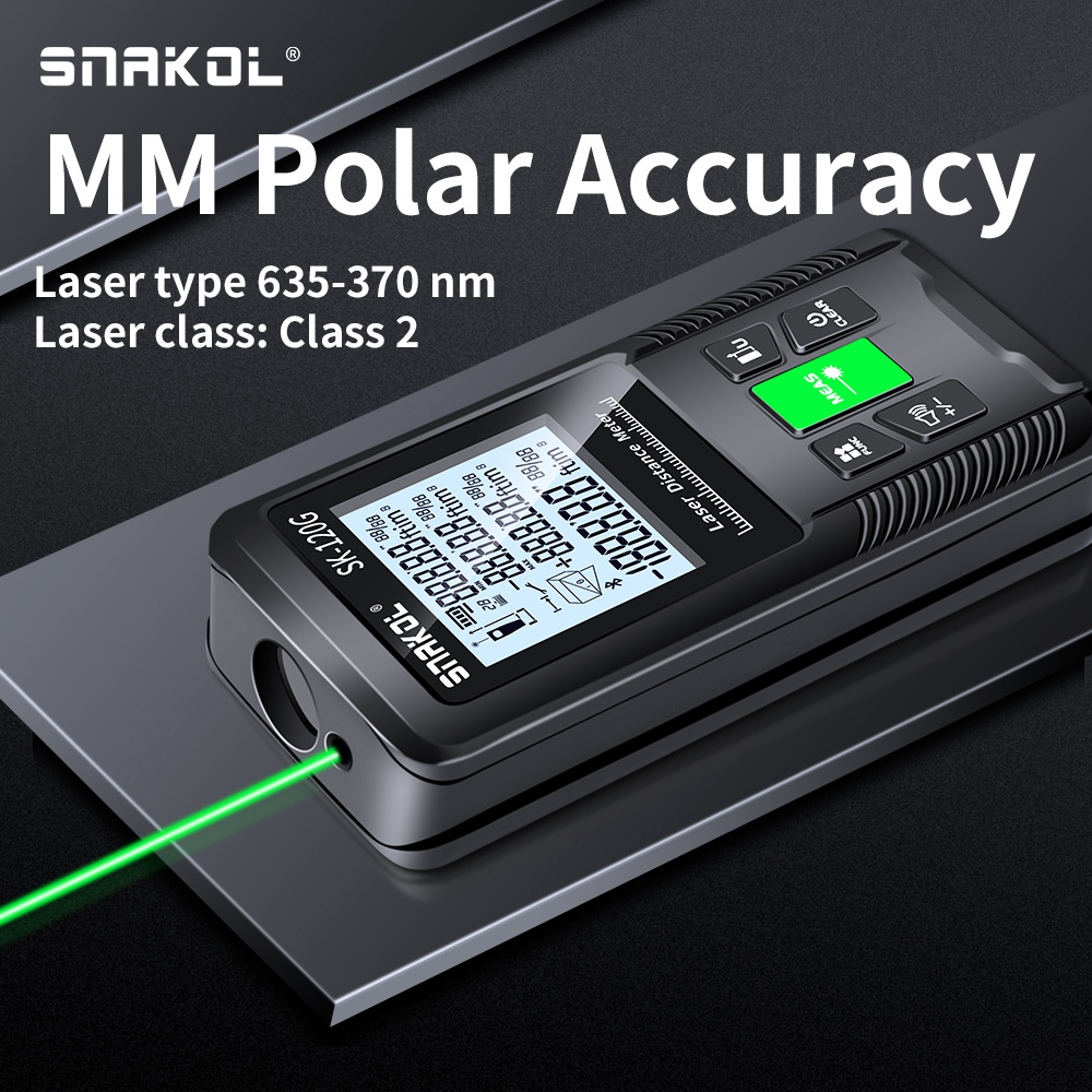 Snakol Laser Distance Meter 40 - đánh giá và giá Industrial Laser Rangefinder