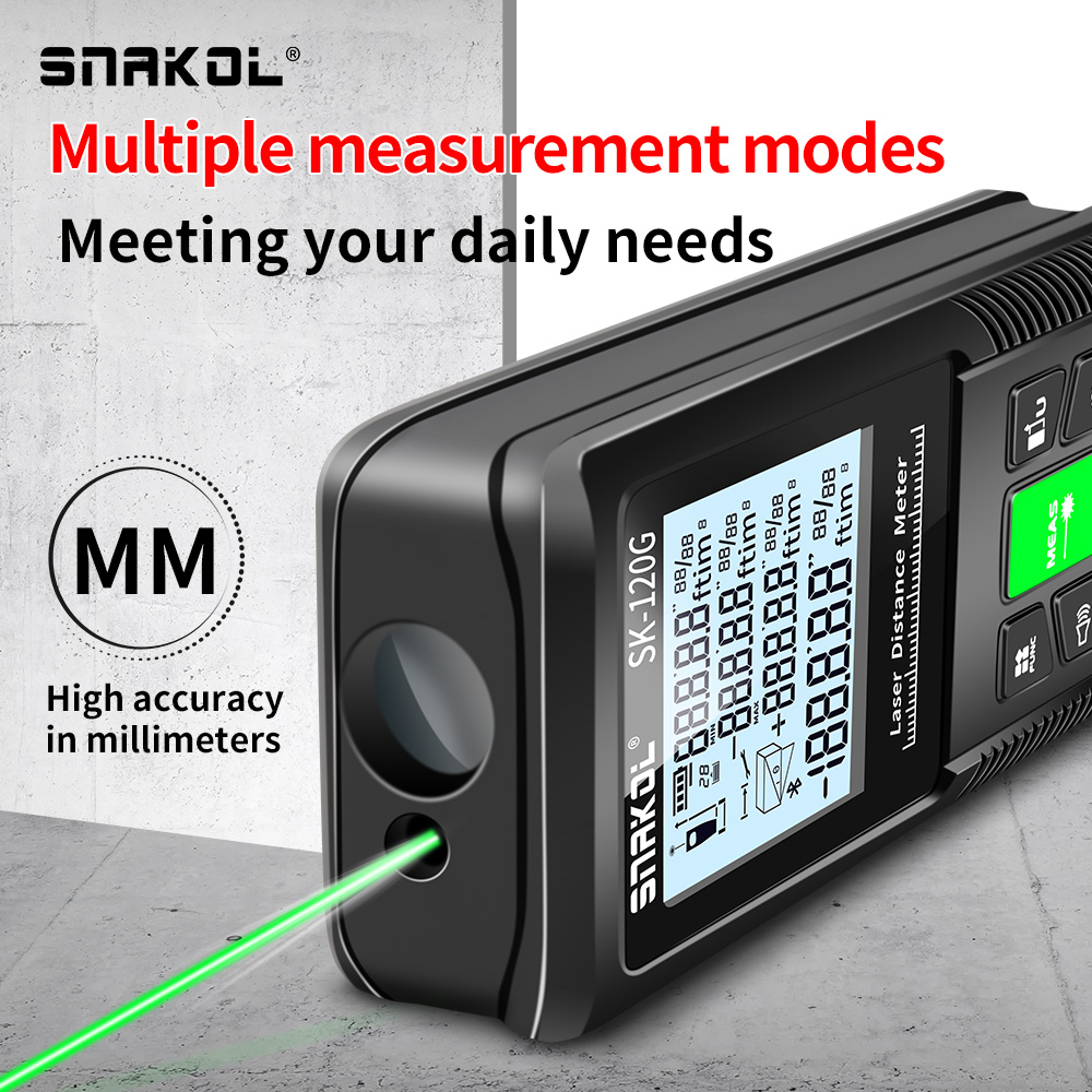Snakol Laser Distance Meter 40 - đánh giá và giá Industrial Laser Rangefinder