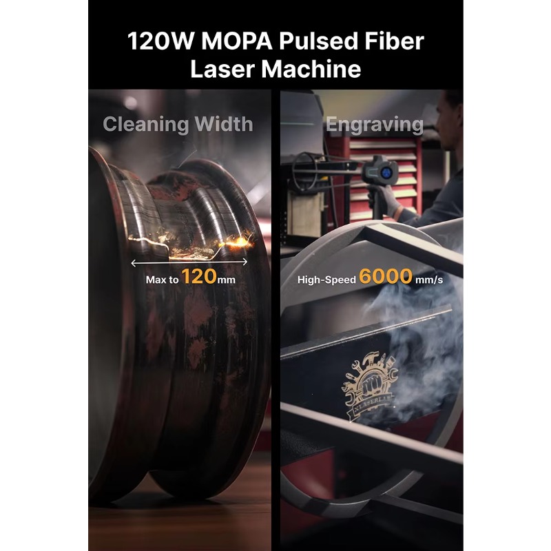 Stable Industrial Fiber Laser  - đánh giá và giá Industrial Laser Rust Remover