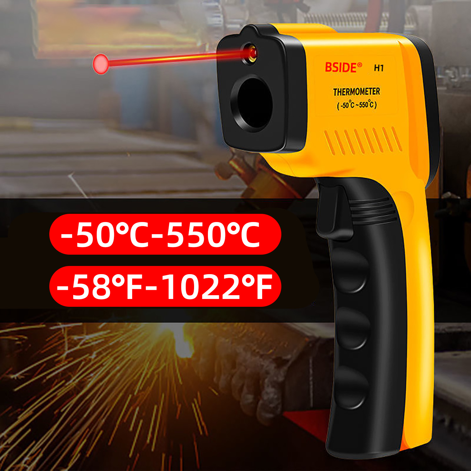 Digital Infrared Thermometer - - đánh giá và giá Industrial Infrared Laser