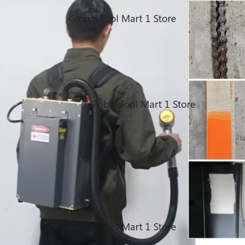 200W 300W Greasy Dirt Removal  - đánh giá và giá Portable Laser Rust Removal
