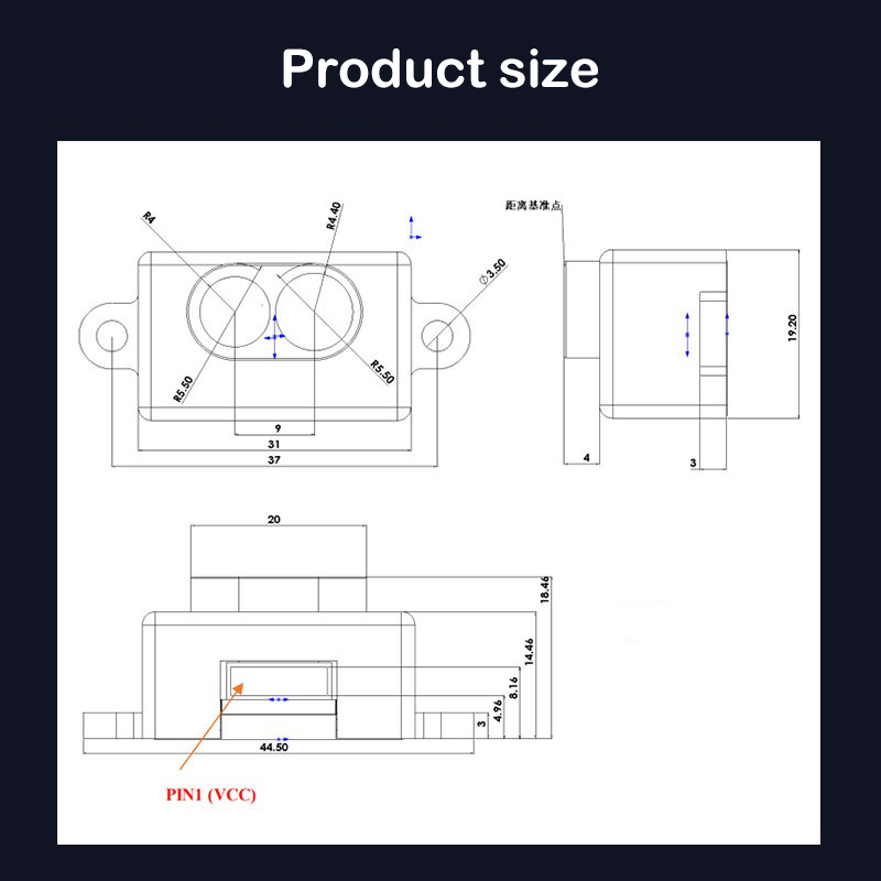 28m/14m TOF Infrared Laser Dis - đánh giá và giá Industrial Infrared Laser