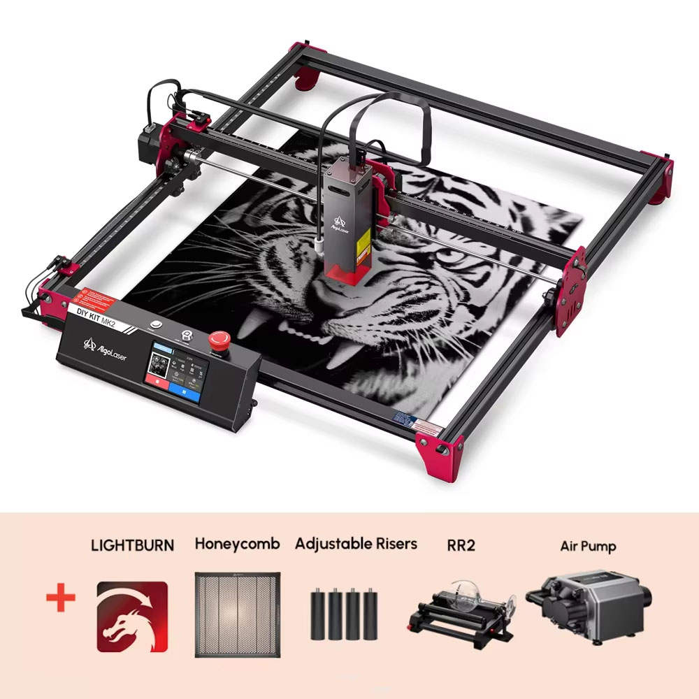 Algolaser DIY KIT MK2 40*43cm  - đánh giá và giá Industrial Laser Equipment