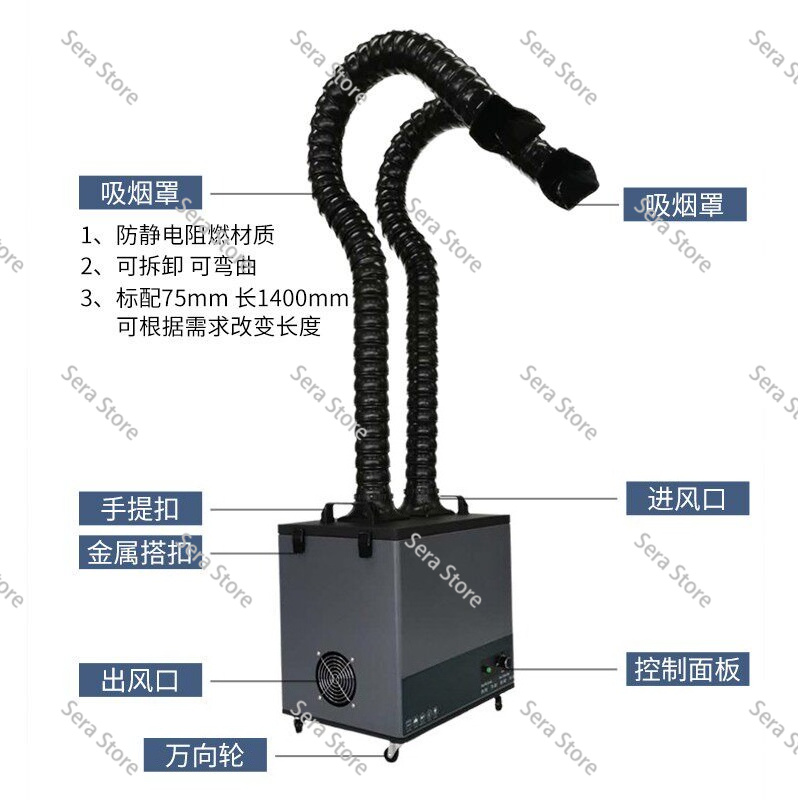 Laser marking fume purifier so - đánh giá và giá Industrial Laser Solder Iron