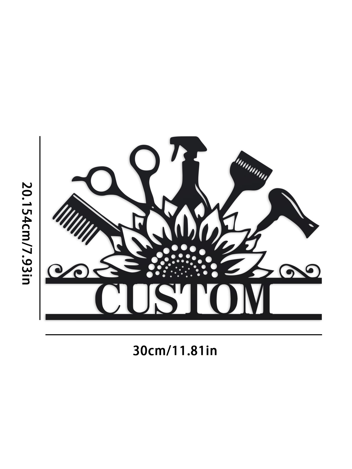 Custom Hair Dresser Metal Sign - đánh giá và giá Industrial Laser