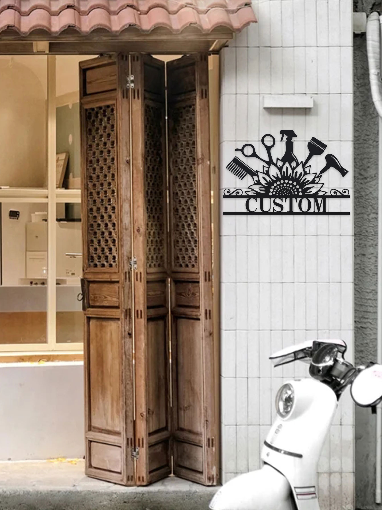 Custom Hair Dresser Metal Sign - đánh giá và giá Industrial Laser