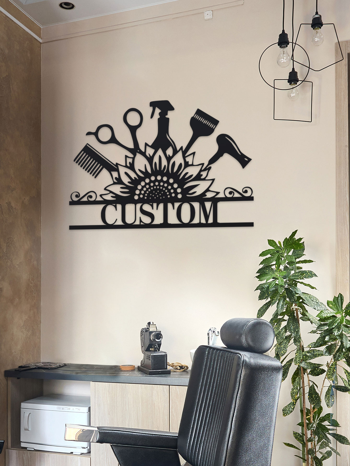 Custom Hair Dresser Metal Sign - đánh giá và giá Industrial Laser