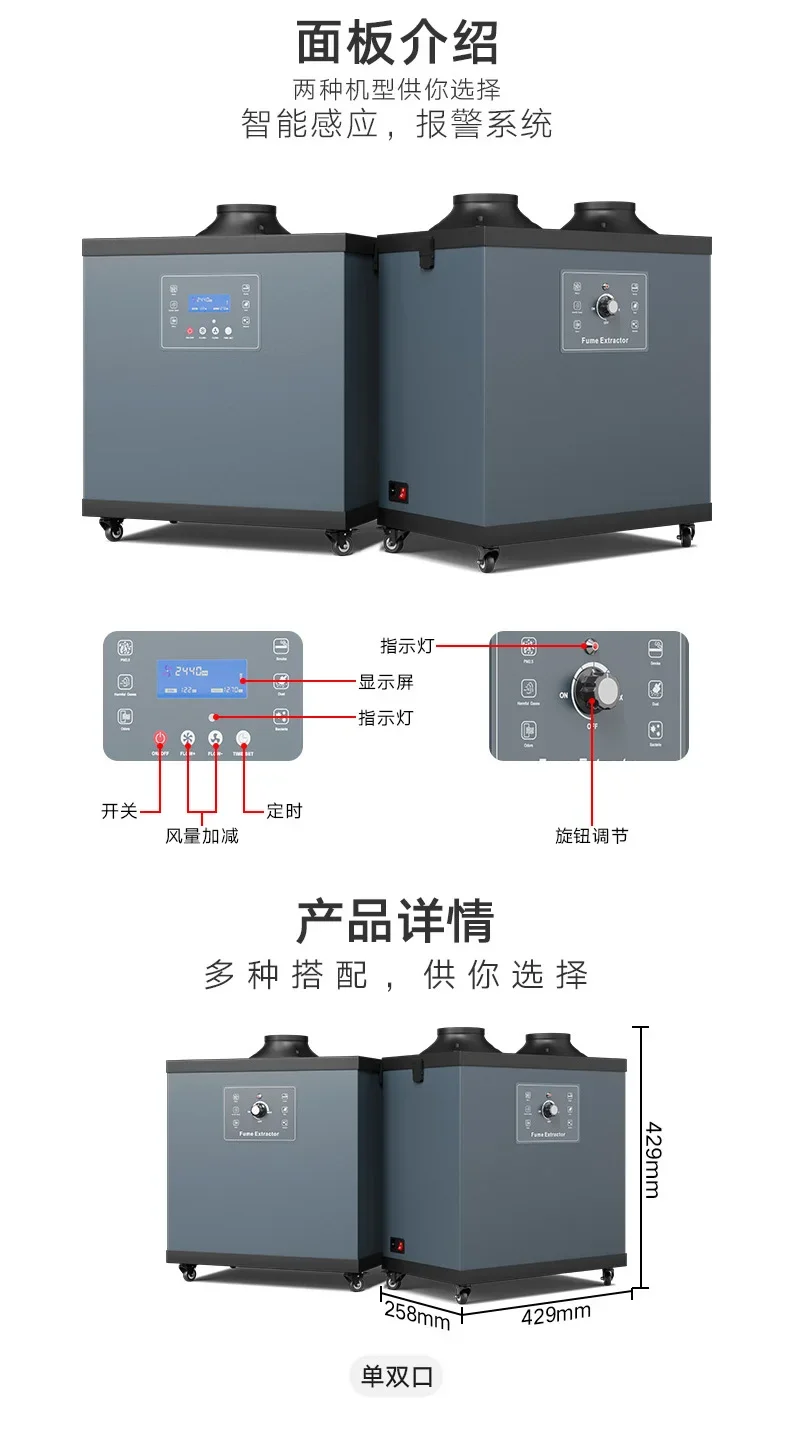 Industrial smoke purifier, sma - đánh giá và giá Industrial Laser Solder Iron