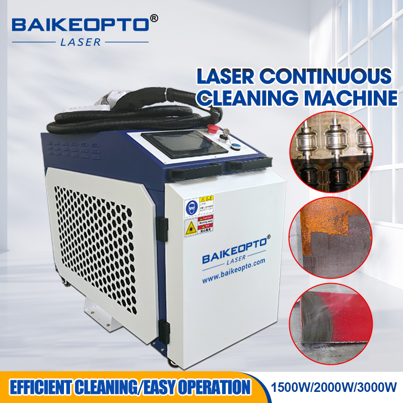 Continuous Fiber Laser Cleanin - đánh giá và giá Industrial Laser Rust Remover