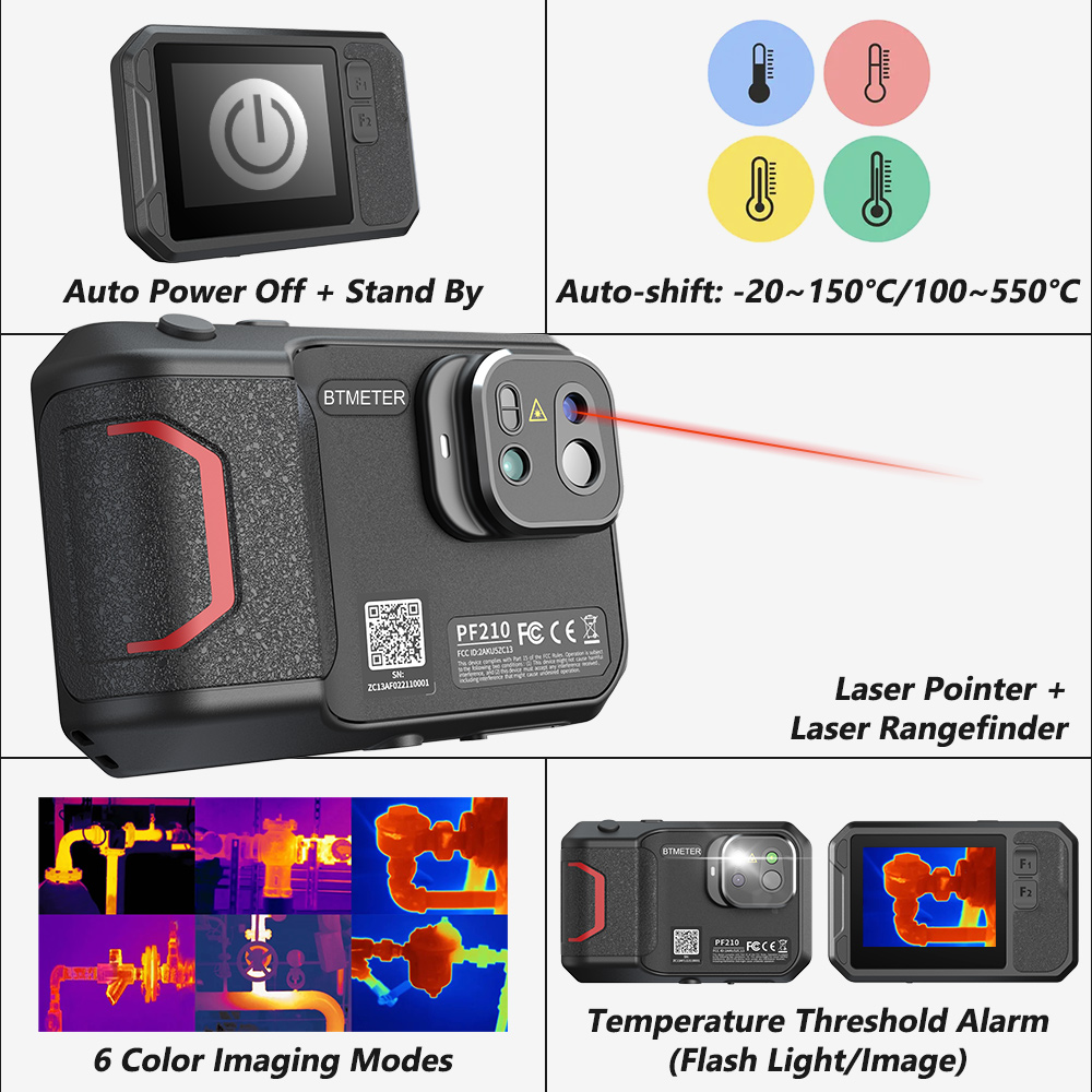 256x192 Thermal Camera Guide H - đánh giá và giá Industrial Laser Tool