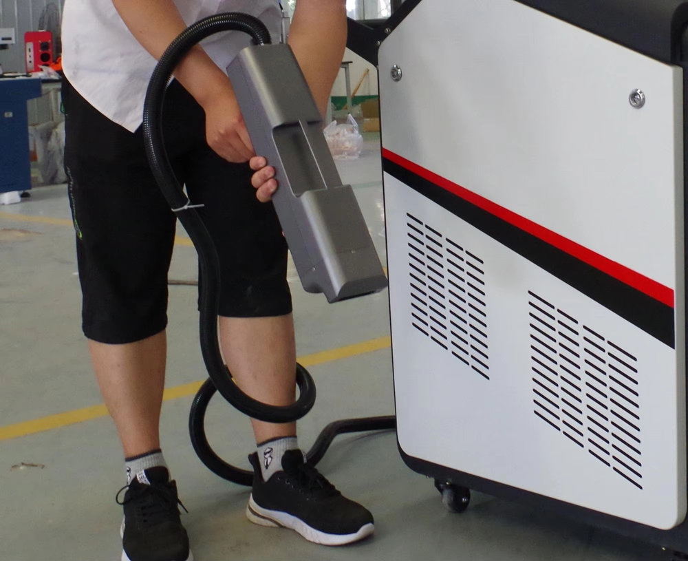 New Pulsed Laser Cleaner 100W/ - đánh giá và giá Industrial Laser Rust Remover